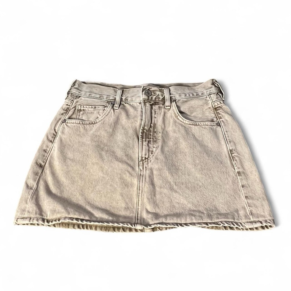 Citizens Of Humanity Tan Mini Skirt Casual Style